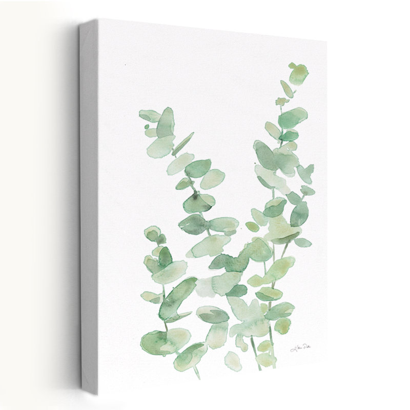 Eucalyptus contemporain et minimaliste II, H 24 po x l 16 po
