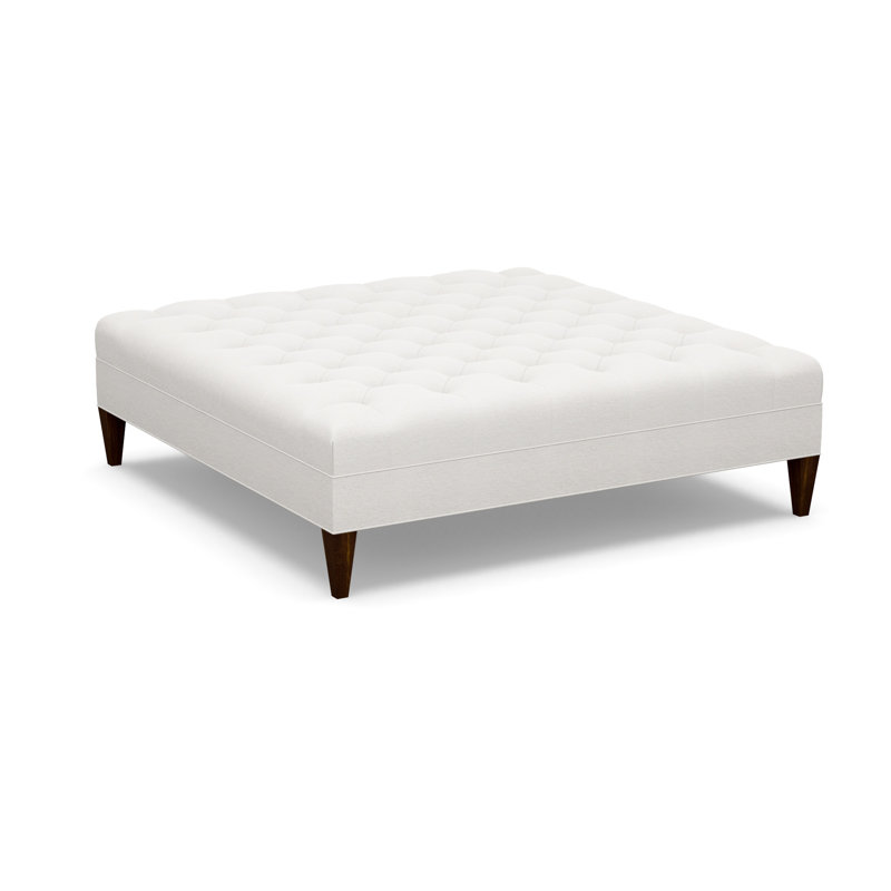 Square Ottoman, Walnut, 3906-73