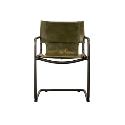 Horris Leather Upholstered Dining Chair