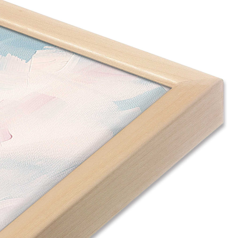 «Coastal Charm», impression encadrée sur papier par Azure Artisanal Studio, Érable brut, H 17 po x l 13 po x P 1,25 po