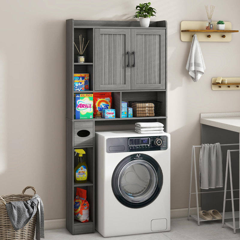 Armoire de rangement au-dessus de la toilette, 	Gris délavé