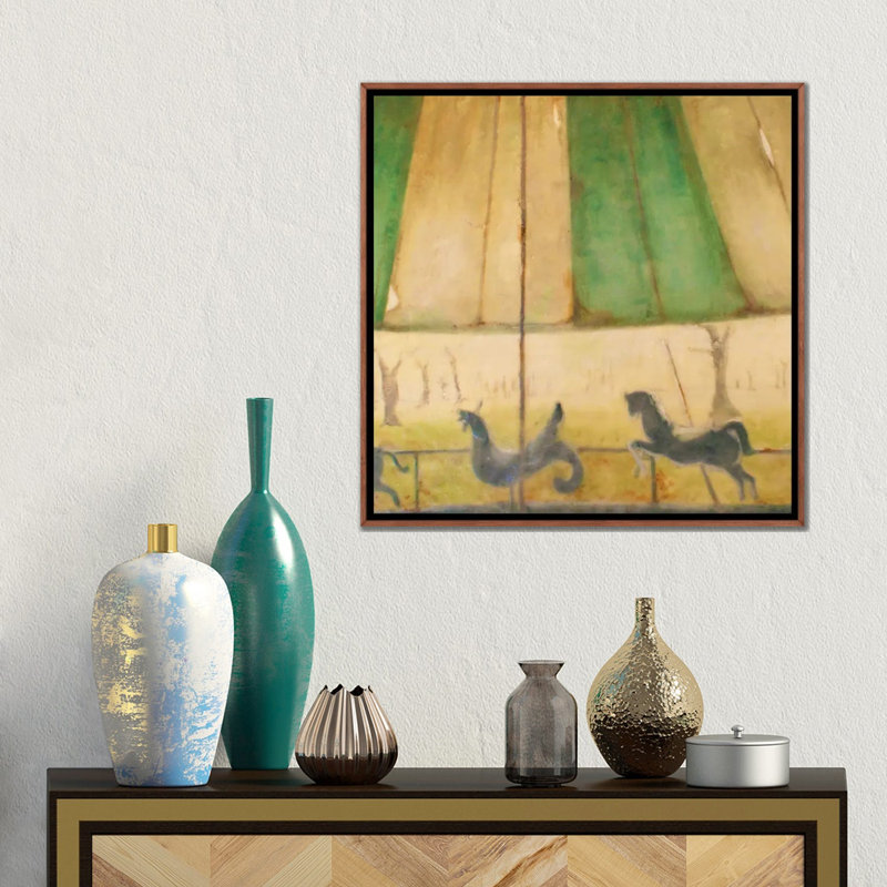 Autumn Ride, 45.72 cm H x 45.72 cm W x 4.445 cm D, Classic Wood