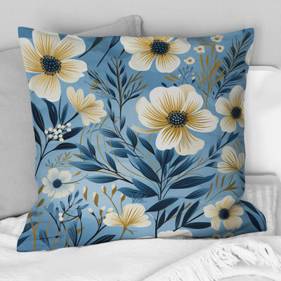 Coussin Blue Coastal Elegance