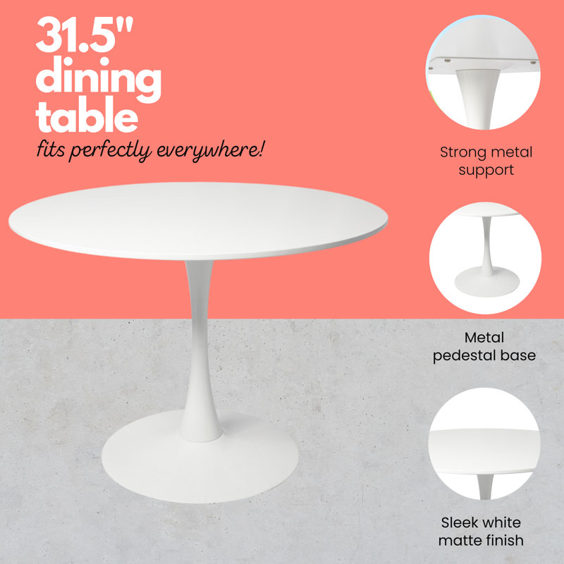 Firoj Modern Dining Table Set for 2