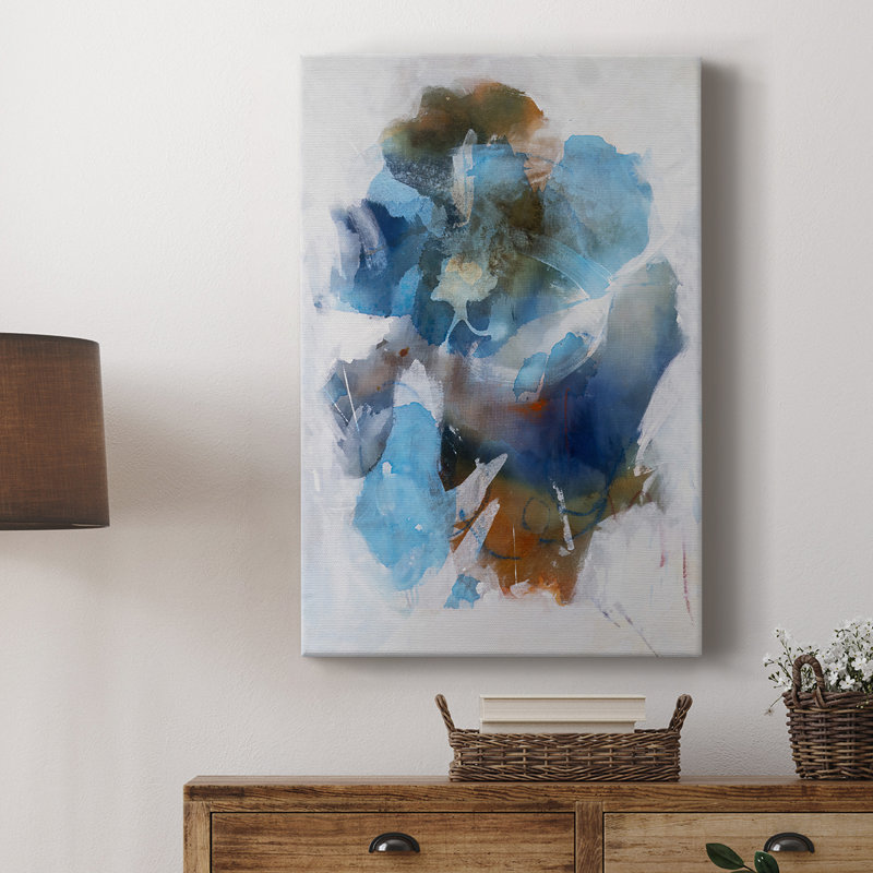Misty Blue II - galerie sur mesure, H 27 po x l 18 po