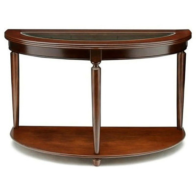 Console en bois massif de 48 po Mallorca