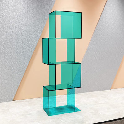 Geometric Creativity Acrylic  Bookcase