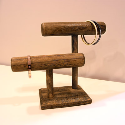 Wood Jewelry Stand