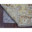 Tapis brun clair 2 pi x 3 pi, 100% laine, teinture végétale, motif Angus Oushak afghan avec motif de feuilles, noué à la main, tapis, échantillon, tapis oriental