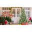 Arbre de Noël avec 450 lumières DEL blanc chaud pré-enfilées, 1588 branches à aiguilles dures, pin 92, installation facile et structure à charnière à mise en forme rapide-1175141933