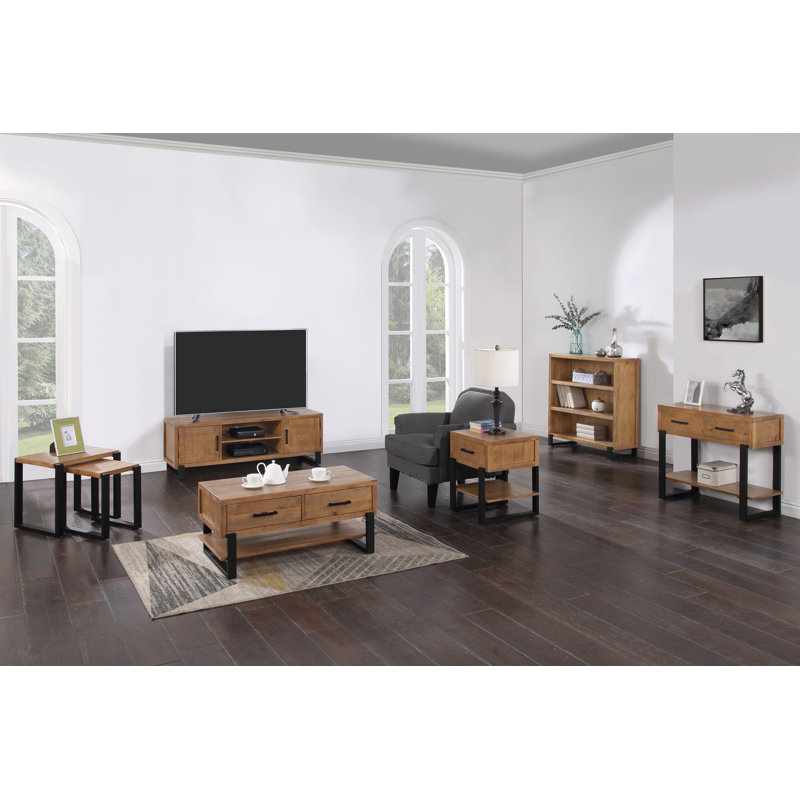 Kitson Side Table with Storage
