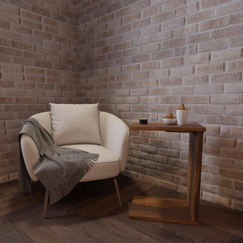 Sandstone 3D Brick Effect Styrofoam Wall Panels, 40x20 inch, 9 Piece Set