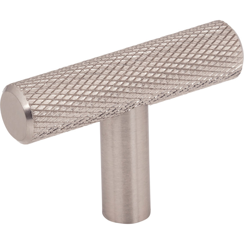 Prestwick T-Knob 2 Inch Brushed Satin Nickel, Brushed Satin Nickel
