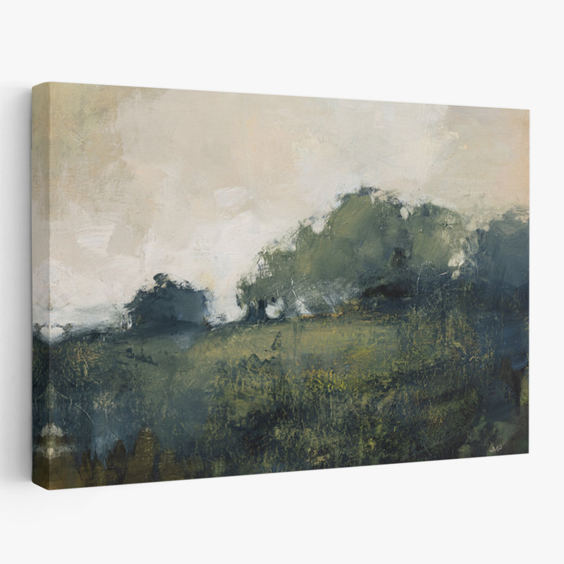 Art noir et crépuscule au crépuscule, H 40 po x l 60 po