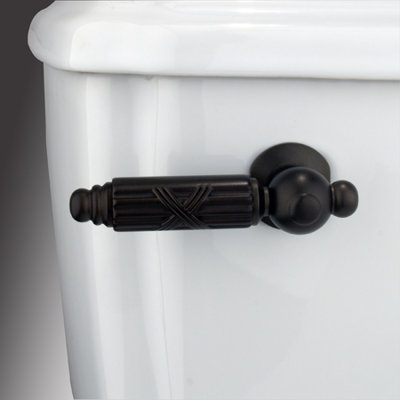 Levier de réservoir de toilette à fixation frontale Kingston Brass Georgian