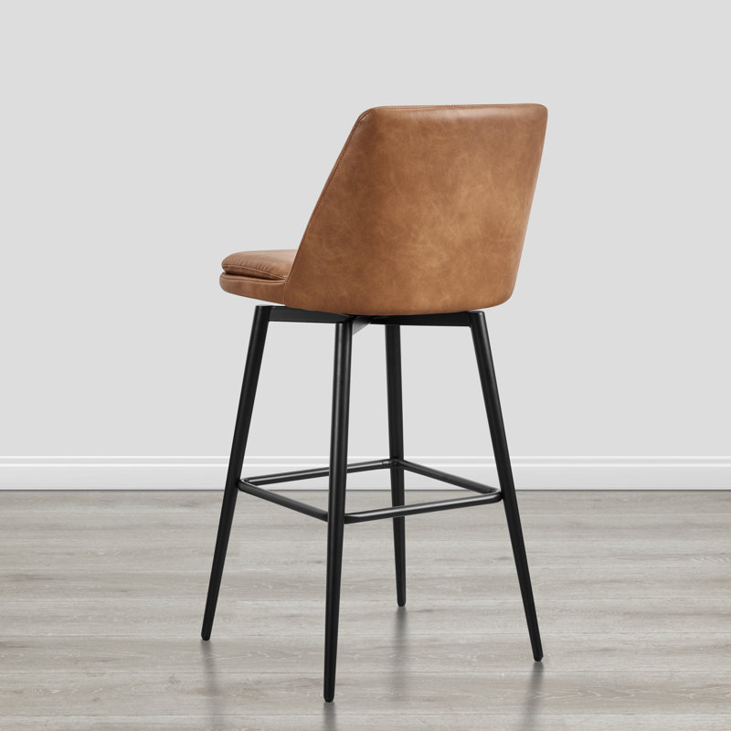 Tabouret Betzalel, Tabouret de bar (siège d’une hauteur de 30 po), Brun