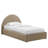 Resort Performance Velvet Arched Round Platform Bed-101181364-101181359