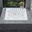 Baignoire carrée en acrylique-138338133