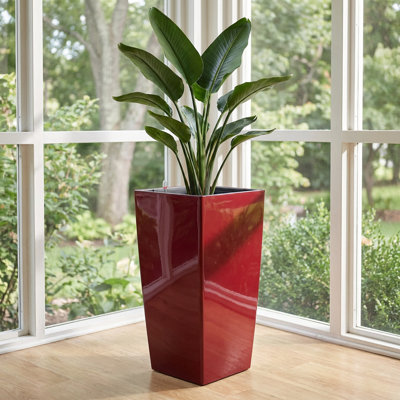 Pot à fleur intérieur / extérieur en plastique Byrum
