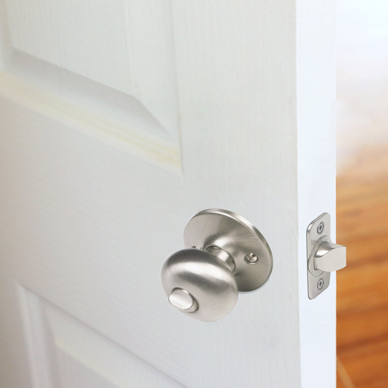 Poignée de porte Cambridge, Nickel satiné