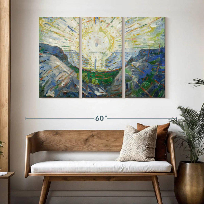 Avery le soleil 1912, H 32 po x l 50 po