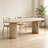 Oval Dining Table Double Pedestal-778195947