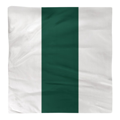 Serviette de coton 10 po à rayures de football de new york