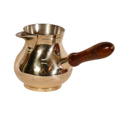 In Creation Idris Turkish Brass Coffee Warmer