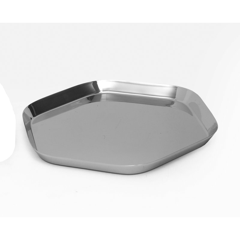 Huffman Octagon Large Tray, 0.75" H x 11" W x 11" D