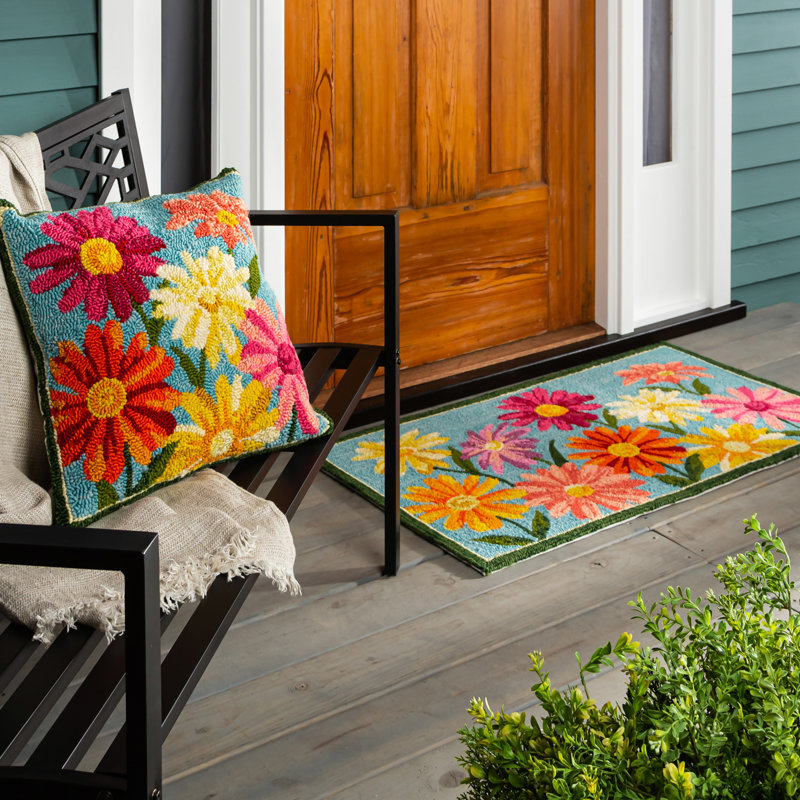 Brexlee Floral Outdoor Throw Pillow