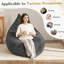 Fauteuil à billes surdimensionné convertible - votre endroit confortable pour la détente et le temps en famille