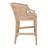 Lily Pond Playa Handcrafted Rattan & Wood Counter Stool 25" H-93419545