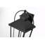 Allyiah 24 inch Outdoor Wall sconce in Black