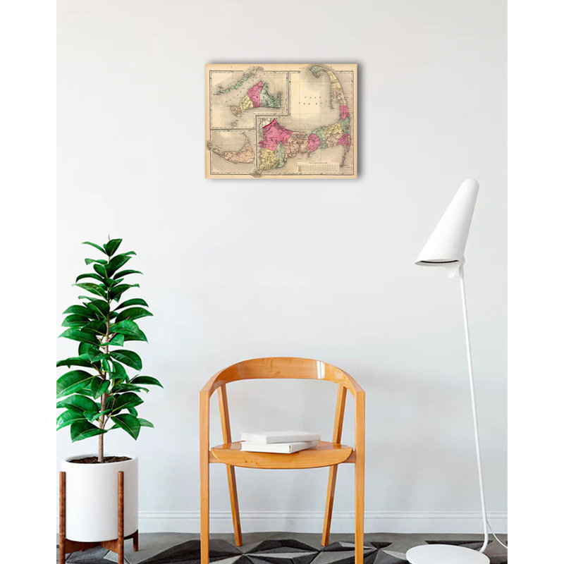 Unframed Graphic Art on Canvas, 18" H x 24" W