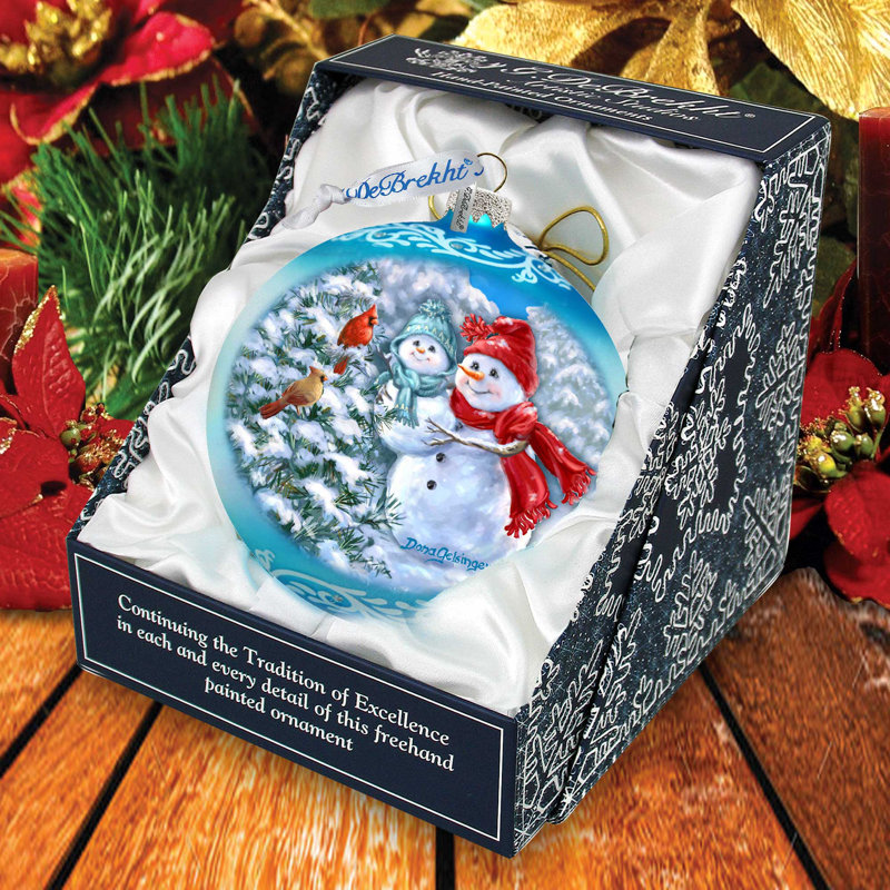 5.5'' Glass Ball Ornament