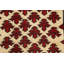 Tapis ivoire noué à la main de conception unique 2 pi 9 po x 4 pi 11 po Jermere