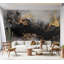 Adhésif mural Surface Surface - motif de marbre doré-1647678156