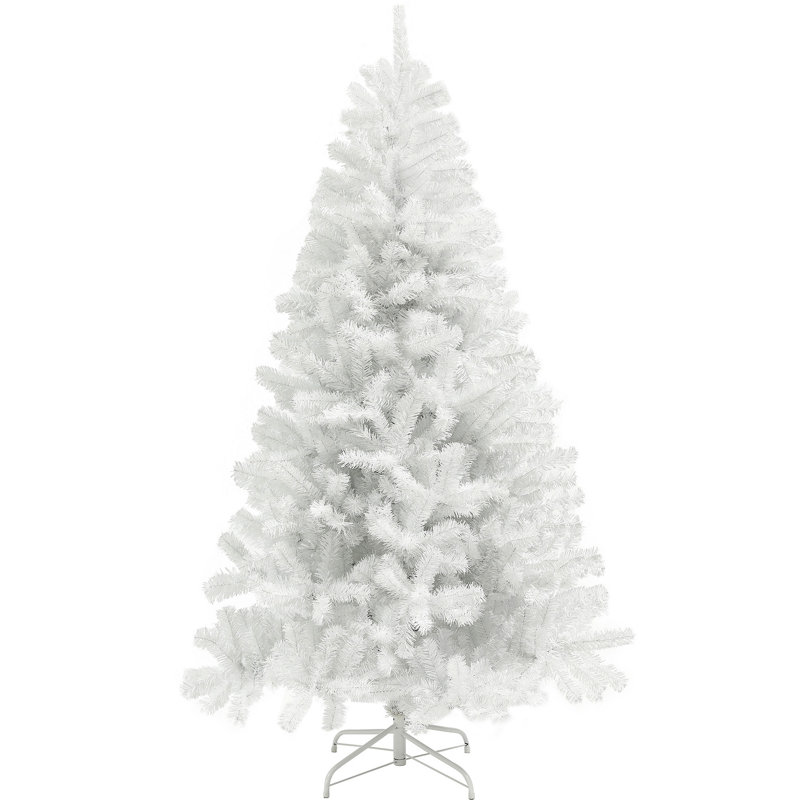 Arbre de Noël artificiel de 9 pi de hauteur, arbre de Noël non éclairé avec 2132 pointes de branches, ouverture automatique, base en acier, décoration des Fêtes pour le bureau personnel