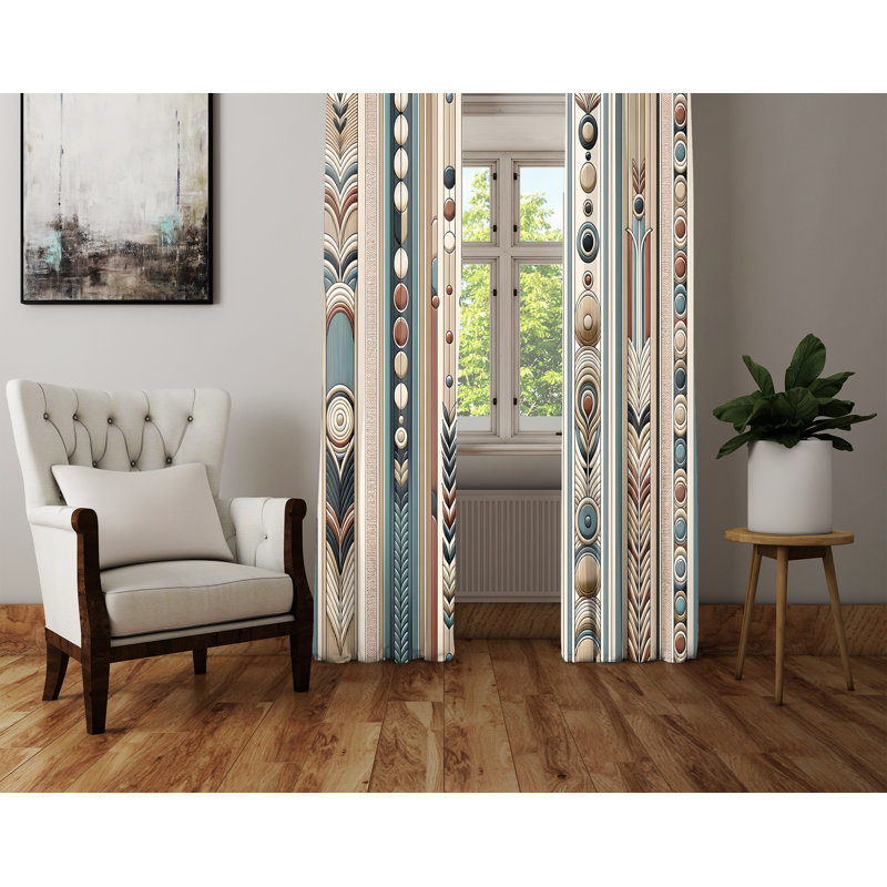 Window Curtains, 20" W x 52" L