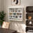 5-Tier Display Cabinet, Glass Display Case With 2 Doors And Adjustable Shelves, Wall-Mounted-1880162387