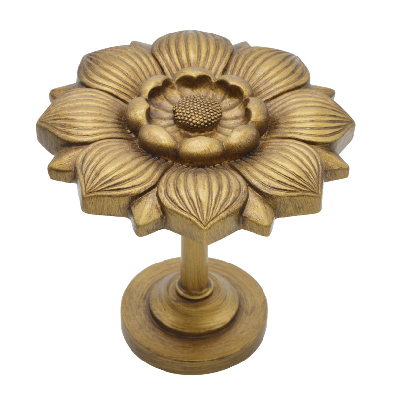 Retenue de rideau Armontae Bloom Medallion, Or renaissance