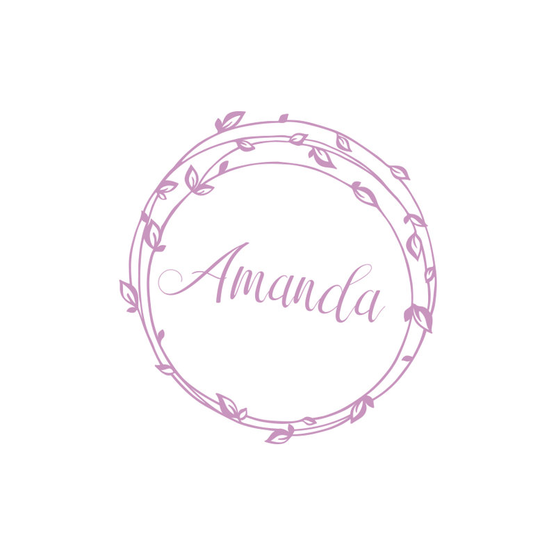 Text & Numbers Non-Wall Damaging Wall Decal, Yes, Lilac