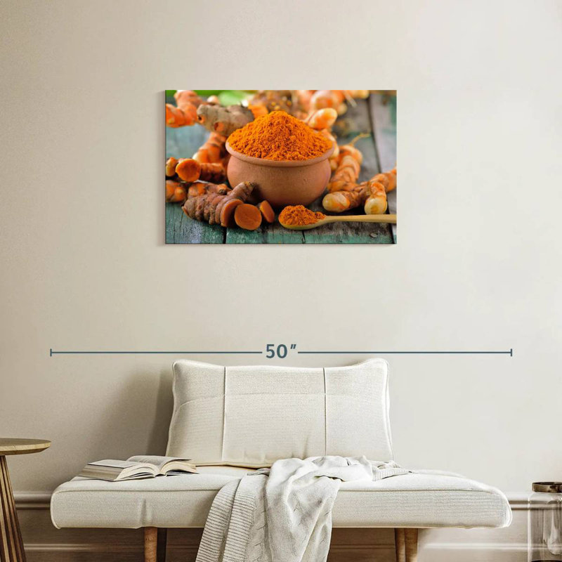Yarlin Golden Turmeric Spice, 20" H x 30" W