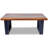 Rectangular Coffee Table, Fully Handmade,  39.4''x19.7''x15.8'', Solid Teak Wood, Multicolor