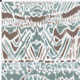 Ikat Cotton Throw Pillow