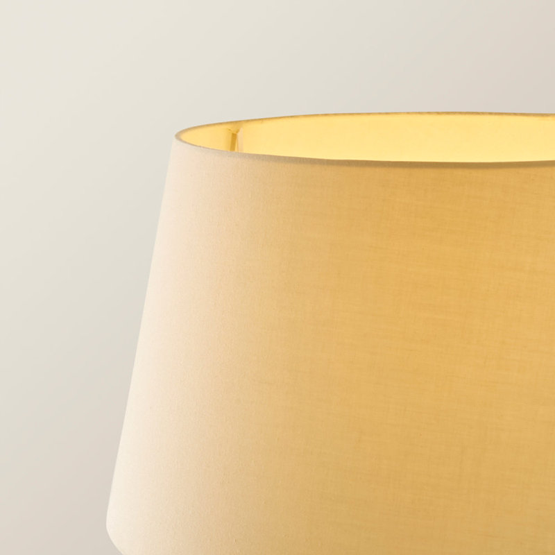 Rhavyn 158cm Natural Traditional Floor Lamp, Beige