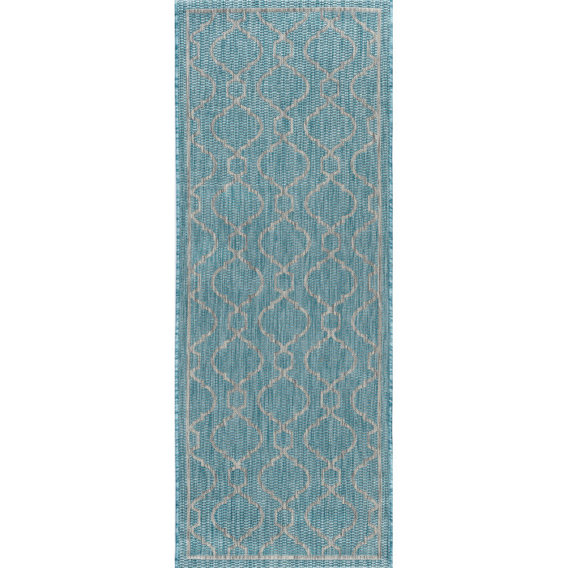 Tapis intérieur / extérieur Daeb, Tapis de couloir 2 pi 3 po x 7 pi 3 po