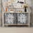 4-door Sideboard With Adjustable Shelves And Exquisite Creative Carving-895248670