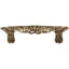 Juliane Grace 3 inches c.c. pull with Clear & Aquamarine Swarovski Crystals in Antique Brass-481745420-481745421