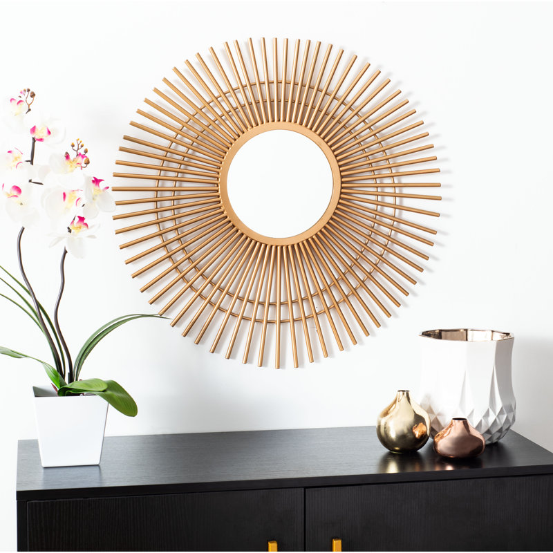 Paityn Metal Flat Wall Mirror